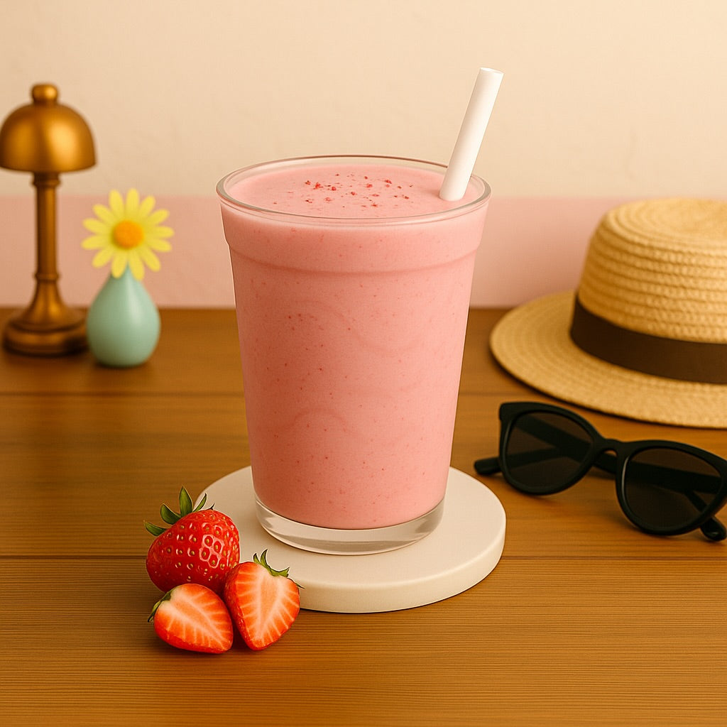 Strawberry Pole Milkshake